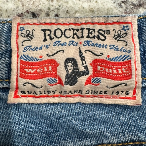 Vintage 90s Rockies Rocky Mountain High‎ Rise Mom Jeans size 11 - Picture 4 of 8